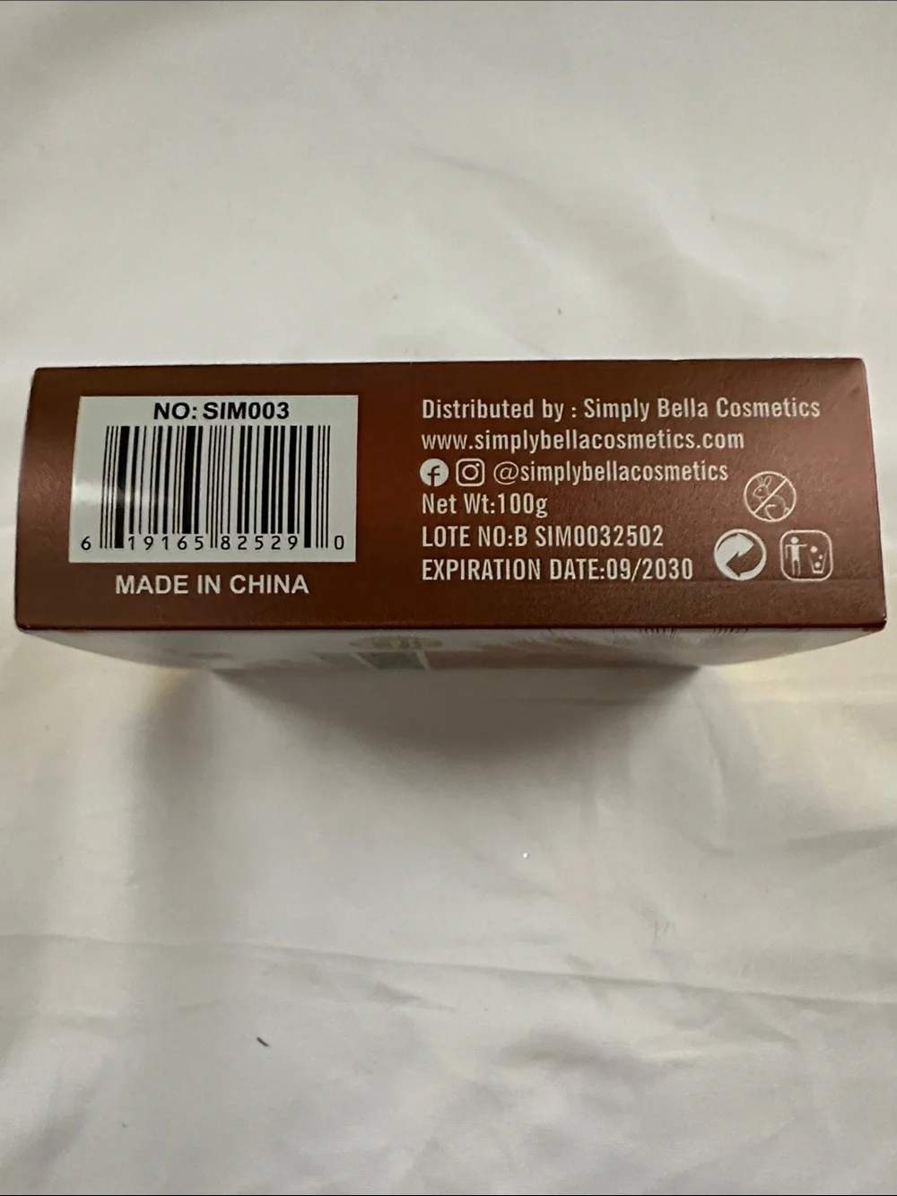 Simply Bella Face & Body Extract/Hydrate Rice Soap 100g New